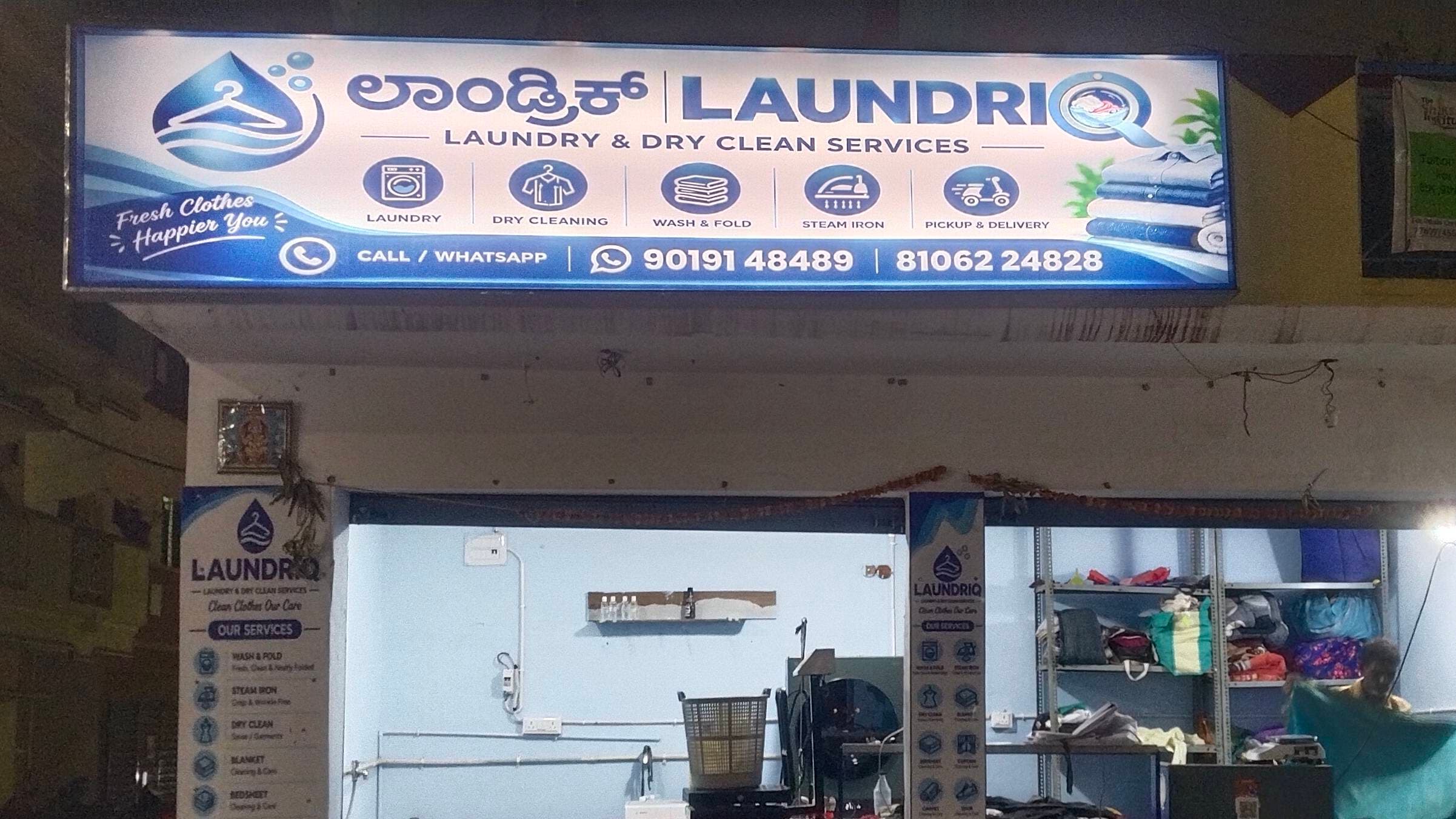 Laundriq Laundry and dry clean